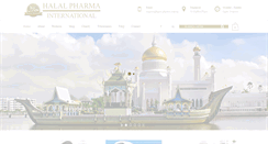 Desktop Screenshot of halal-pharma.com